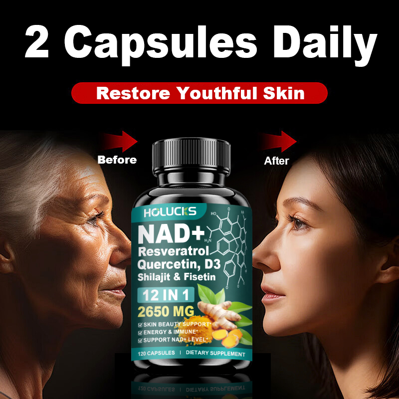 Капсулы Pure Anti-Aging NAD+ с – обзор и цена Wellness Quercetin