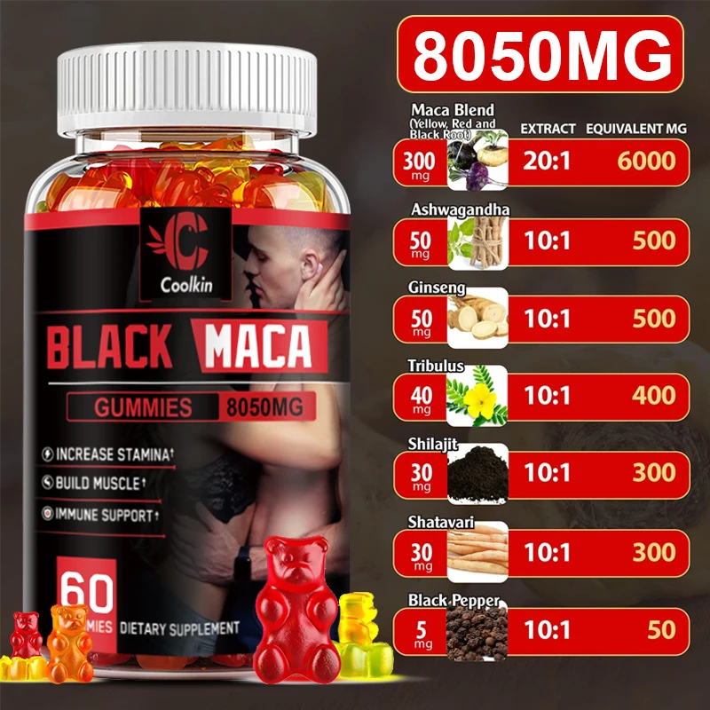 Конфеты Black Maca — снимают у – обзор и цена Herbal Queen