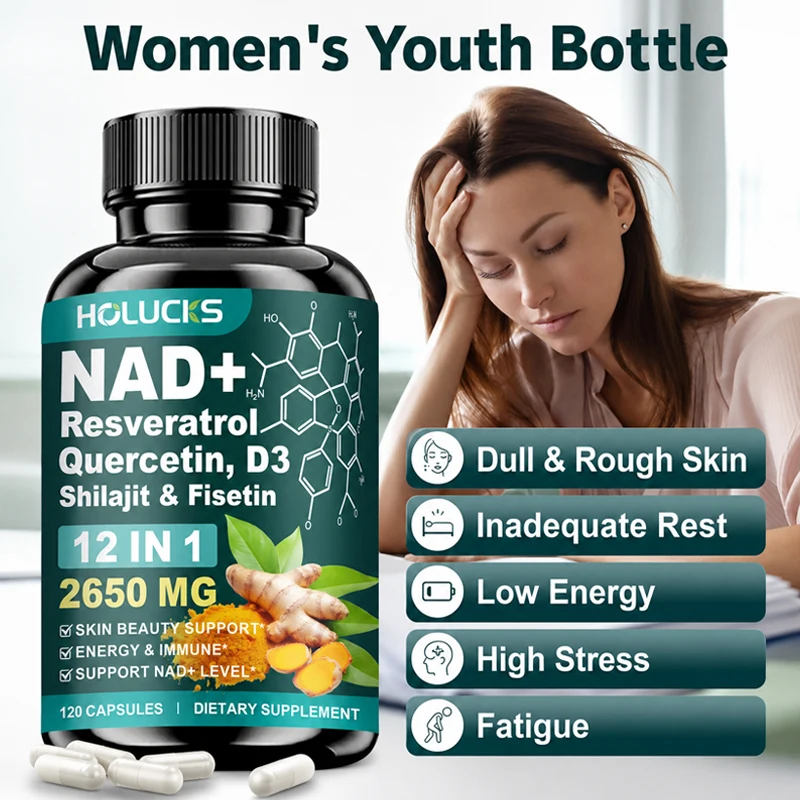 Высокоэффективная добавка NAD+ – обзор и цена Wellness Quercetin